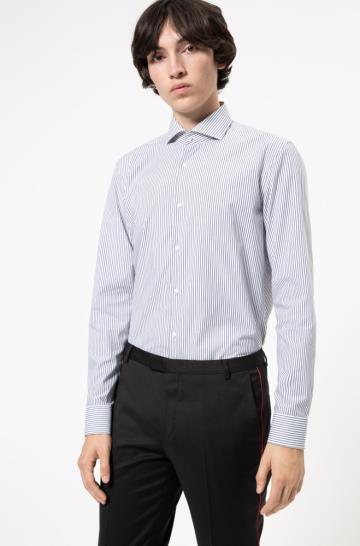 Koszula HUGO Slim Fit Patterned Męskie (Pl99951)